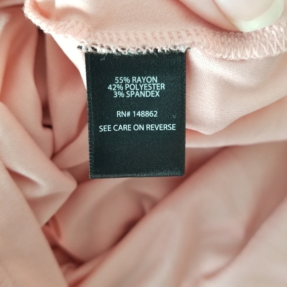 Torrid Pink Fit and Flare 3/4 Sleeve Ribbed Skater Dress Size 1 - Picture 4 of 12